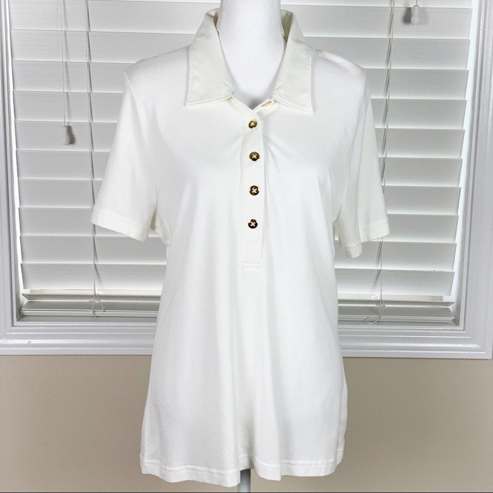 🔥5/$20 Lady Hathaway White Top New With Tag
